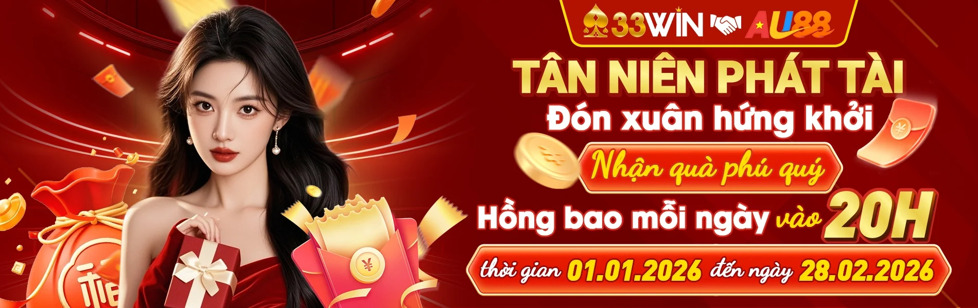 Banner Game bài, Bắn cá và Nổ hũ 33Win